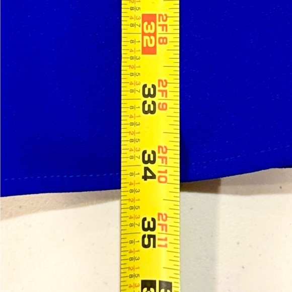 Lulus Royal Blue Skater Crossover Backless Strappy Fit and Flare Mini Dress Sz S - Picture 10 of 10